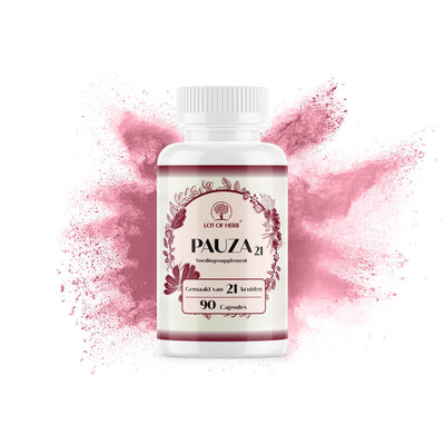 Pauza 21 overgangsupplement - 21 kruiden voor vrouwen in de menopauze