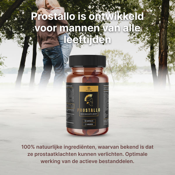 Prostallo: natuurlijke verlichting van prostaatproblemen