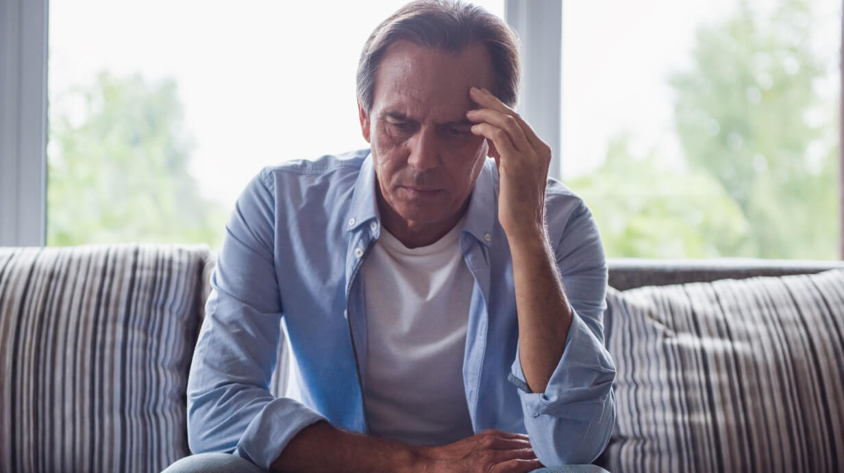 man heeft last van verminderd libido