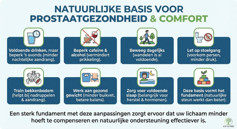 tips voor een gezonde prostaat