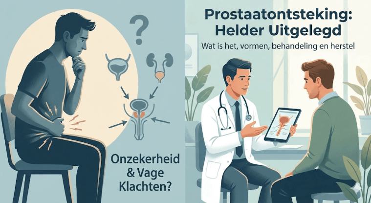 prostaatontsteking uitgelegd door medisch team